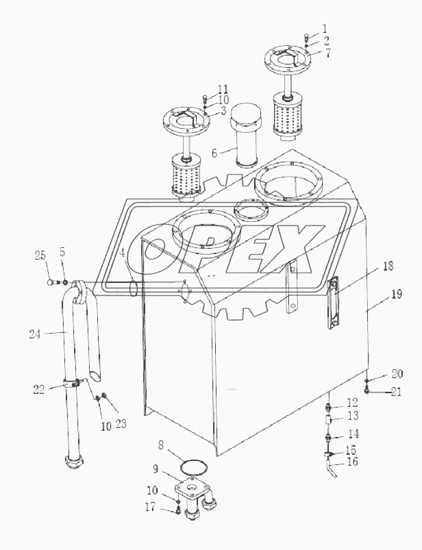 OIL TANK ASSY