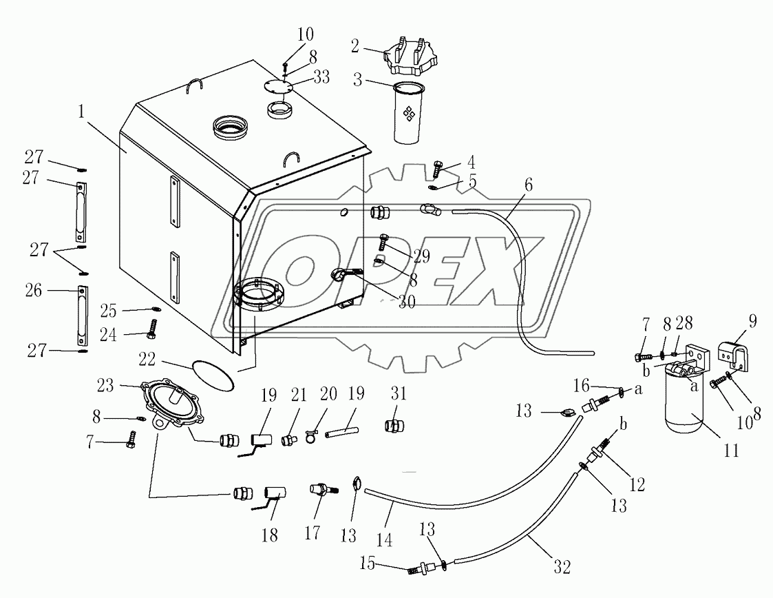 FUEL TANK AND PIPING