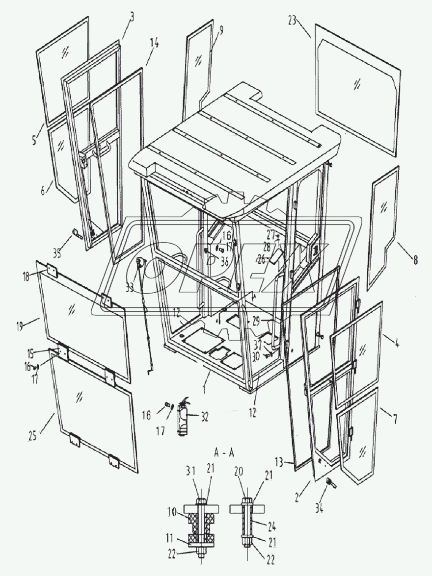 CAB ASSY 1