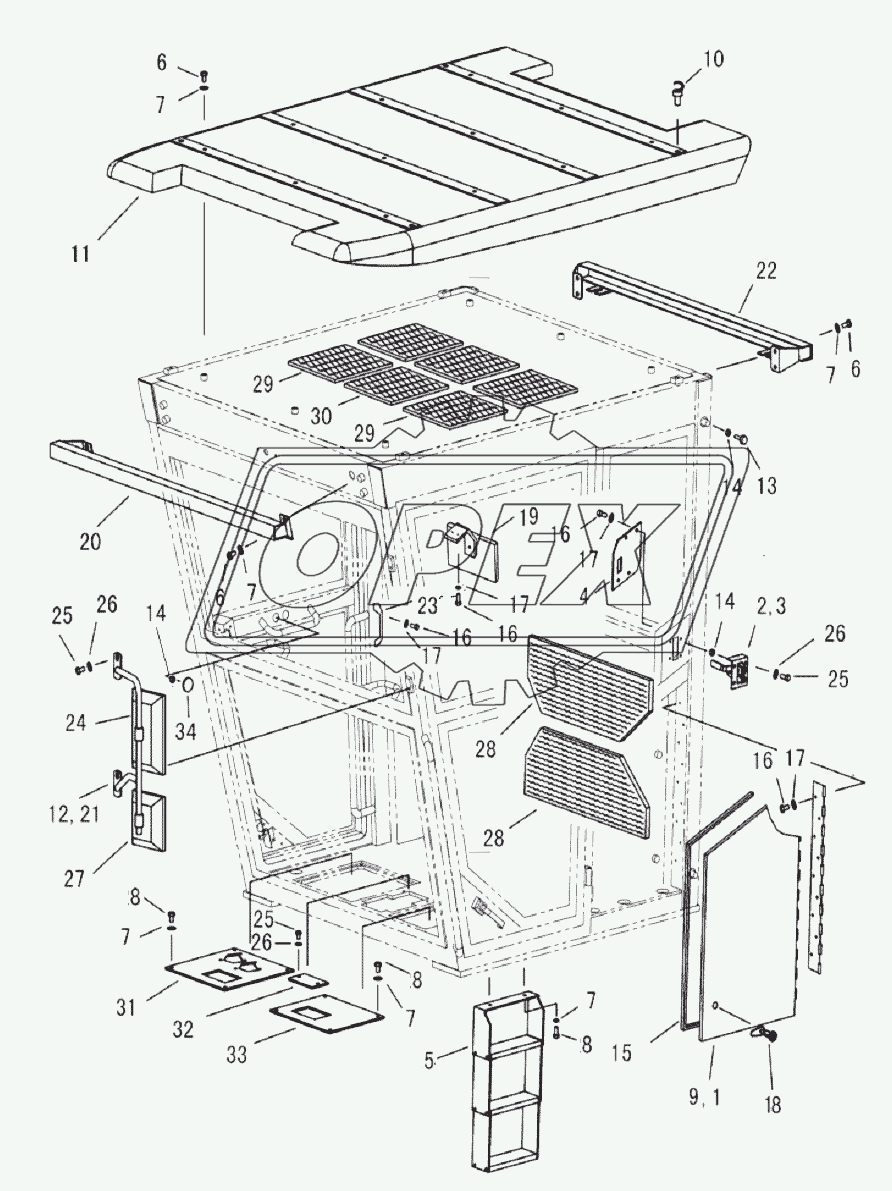 CAB ASSY 2