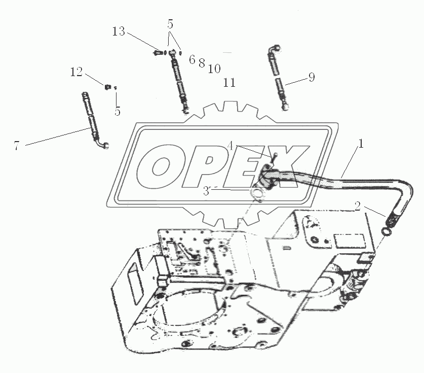 OIL SUCTION PIPE ASSEMBLY