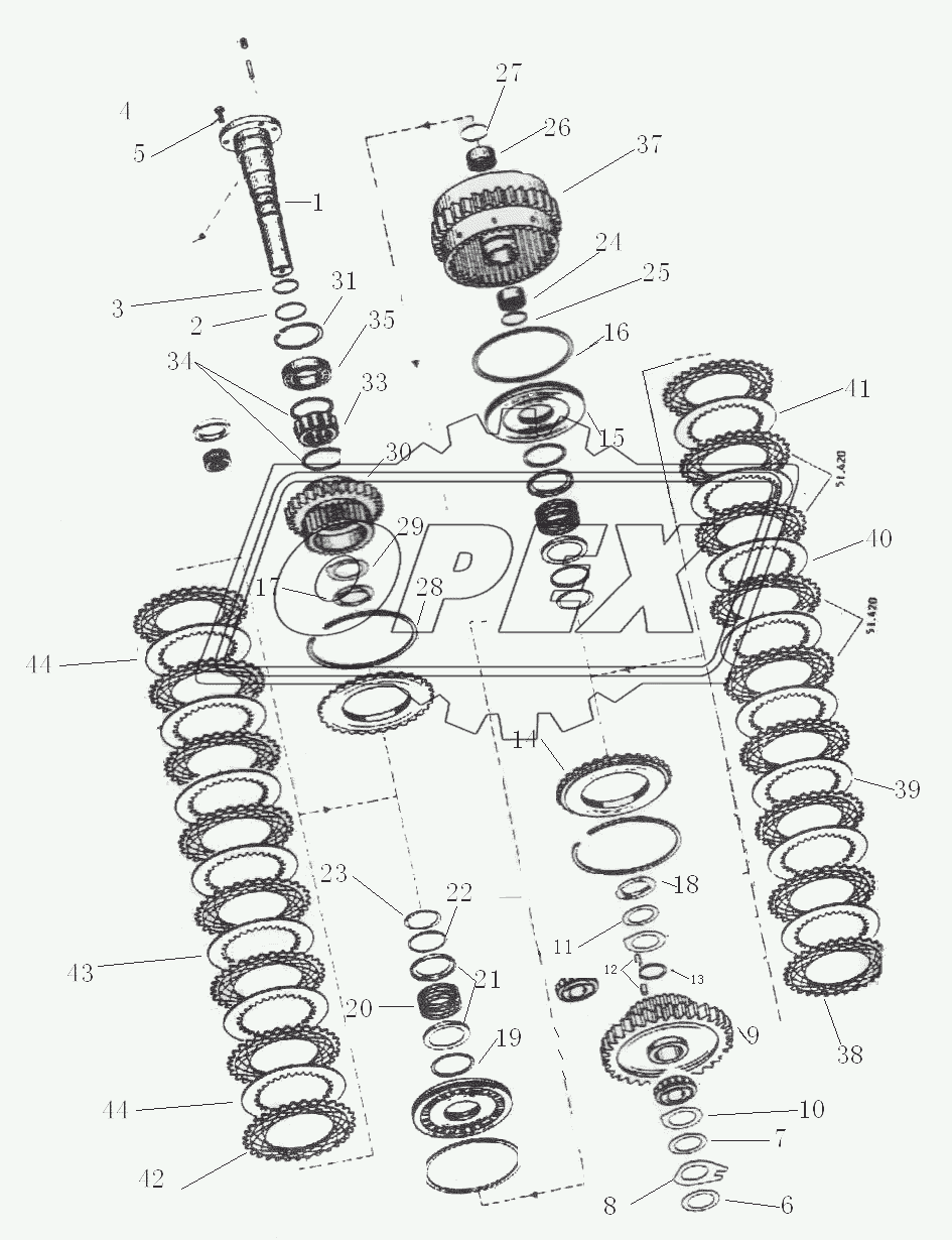 CLUTCH ASSEMBLY 1