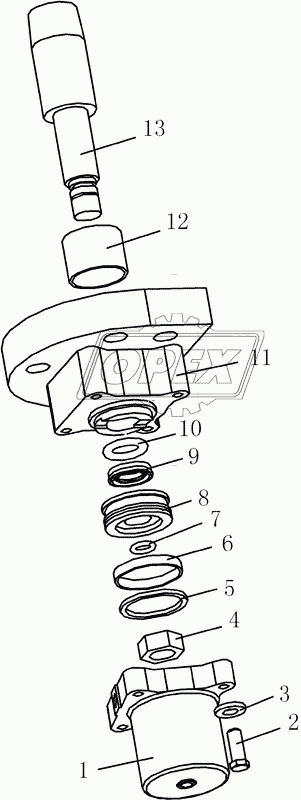 OIL CYLINDER ASSY