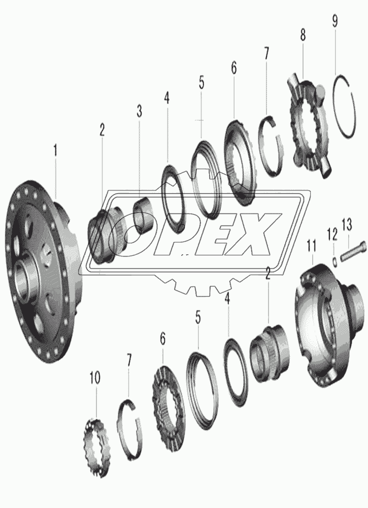 DIFFERENTIAL ASSY