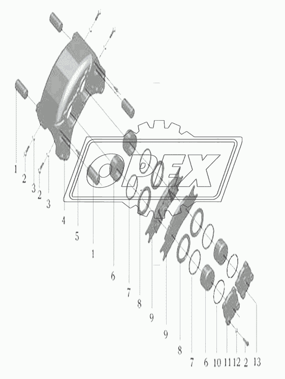 BRAKE ASSY