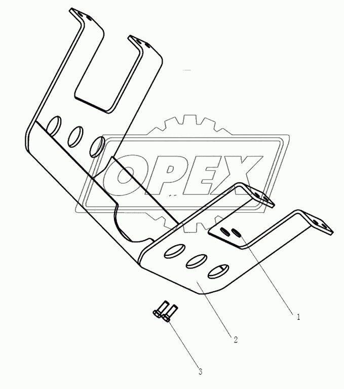 TRANSMISSION CASE PTOTECT COVER ASSY