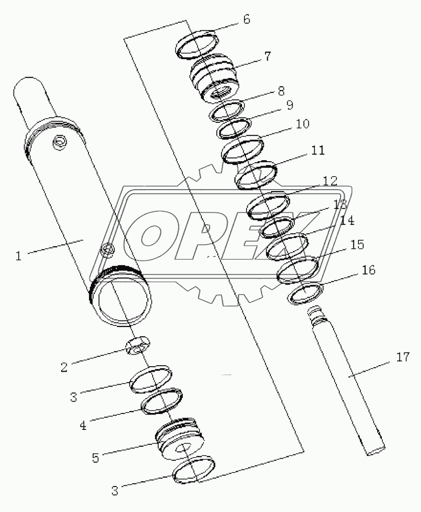 OIL CYLINDER ASSY