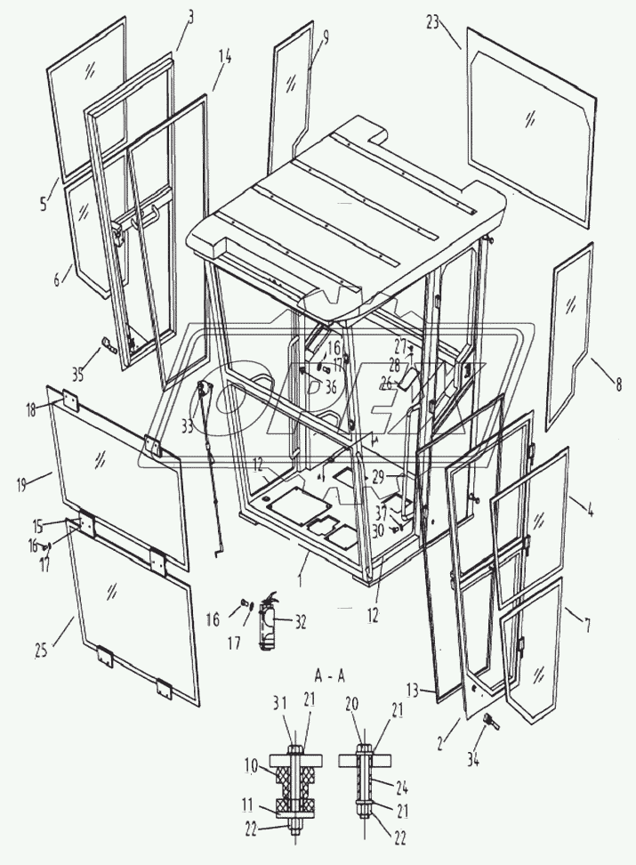 CAB ASSY 1