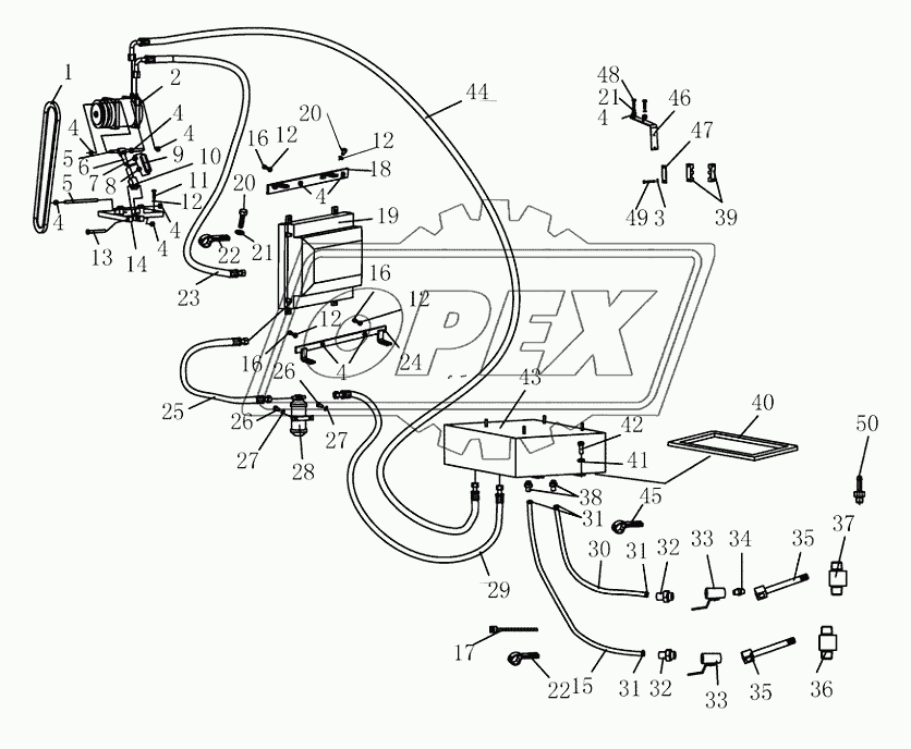 AIR CONDITIONER ASSY 1