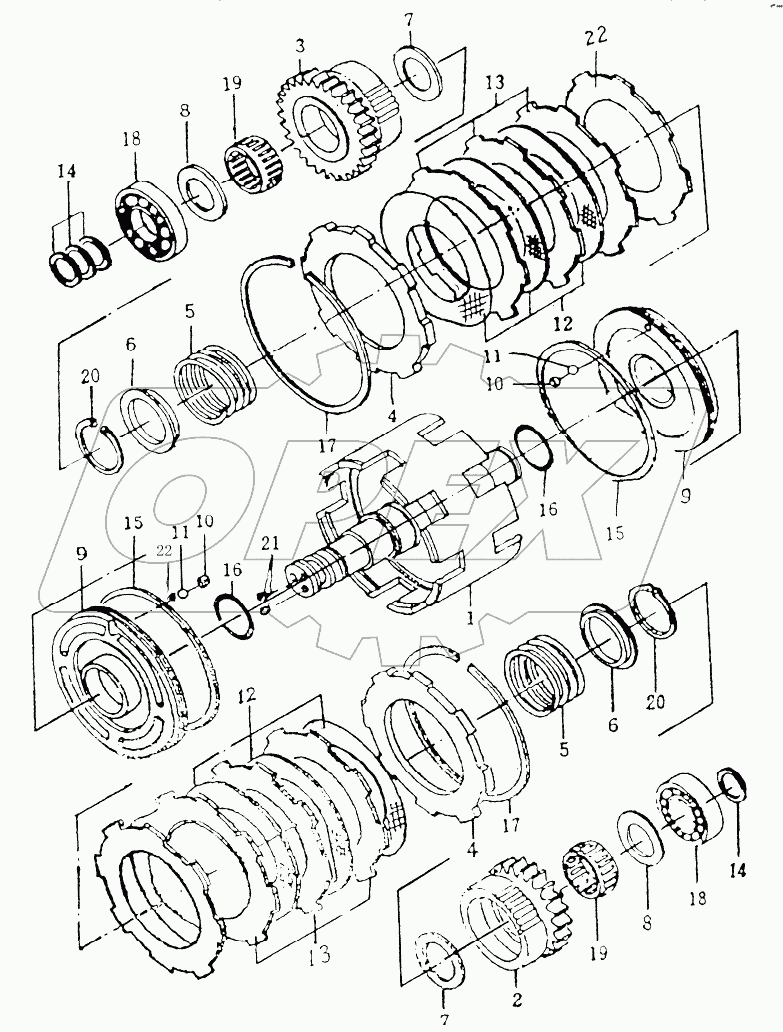 TORQUE CONVERTER TRANSMISSION ASSY (4/5)