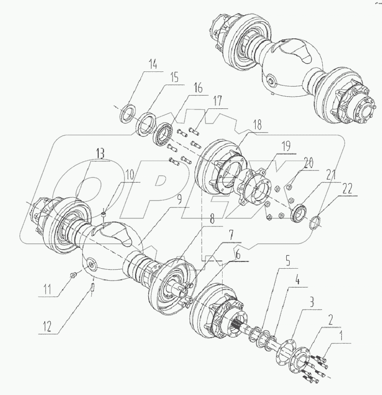 DRIVE AXLE ASSY