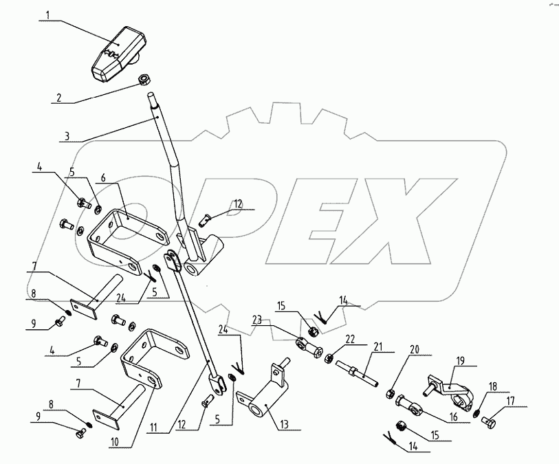 TRANSMISSION CONTROL ASSY