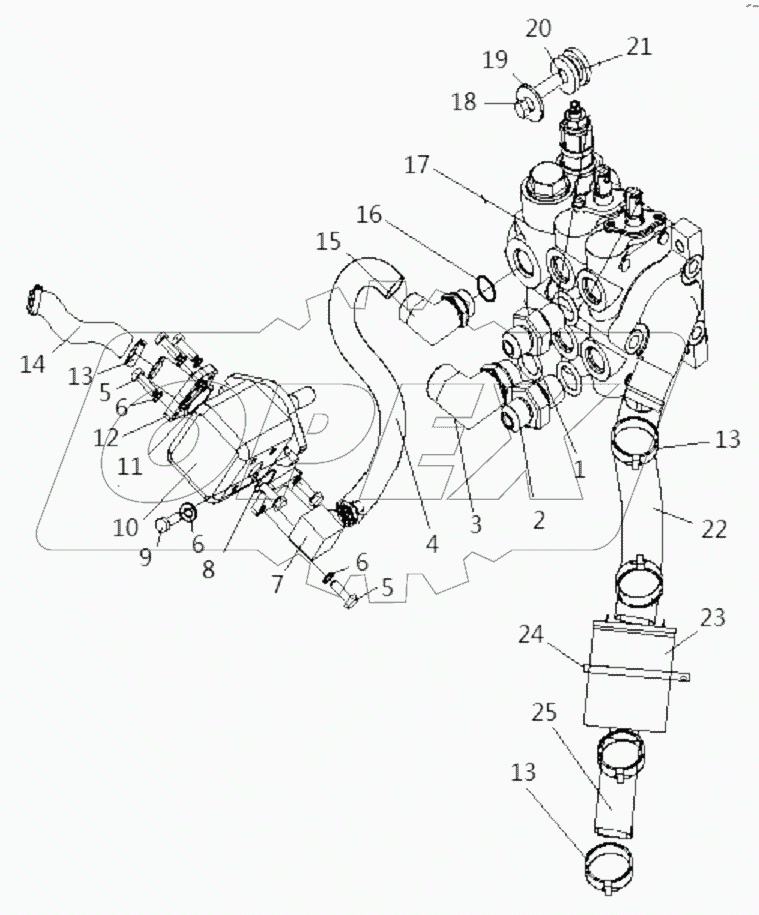WORKING PIPELINE ASSY  (1/3)