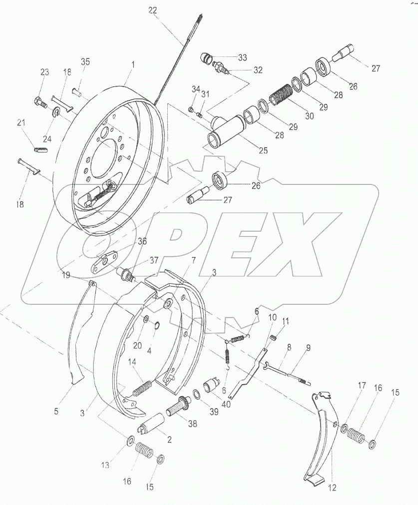 WHEEL BRAKE ASSY