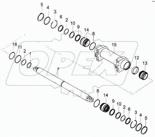 STEERING CYLINDER ASSY