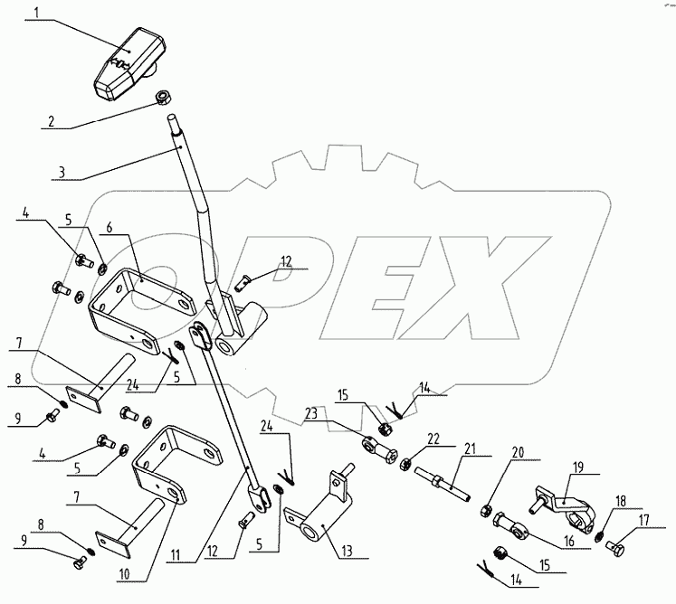 TRANSMISSION CONTROL ASSY