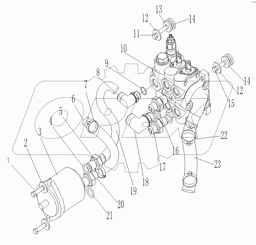 WORKING PIPELINE ASSY (1/2)