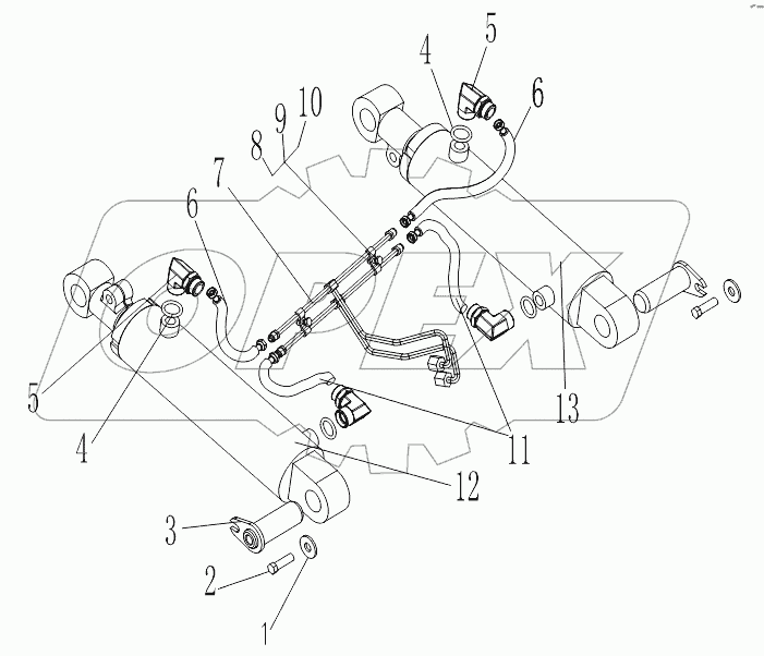 WORKING PIPELINE ASSY (2/2)