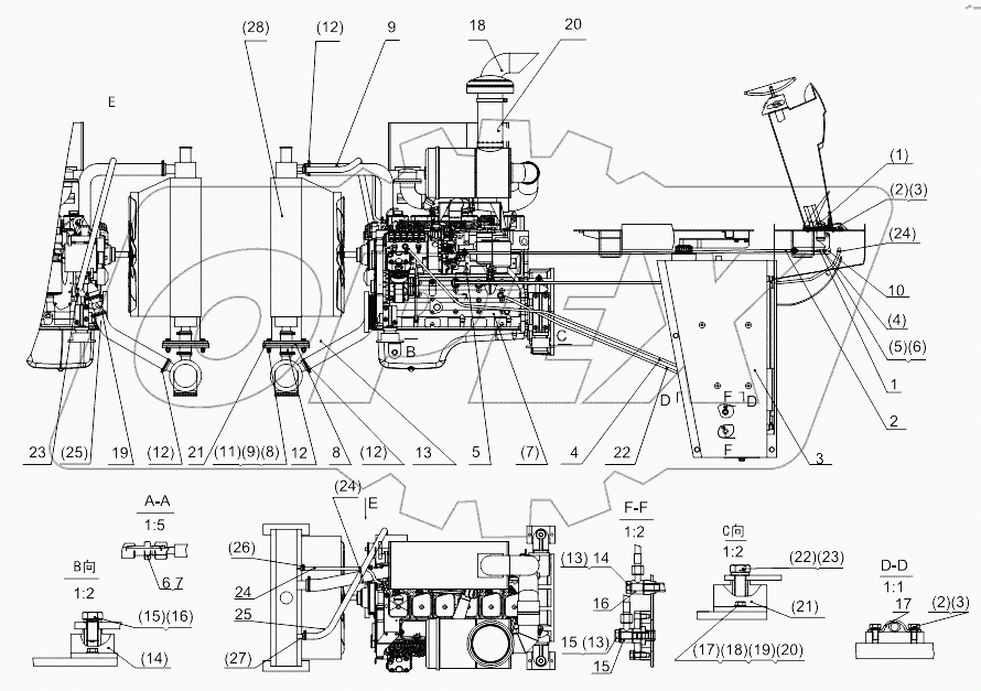 SL30W (kang) Engine mount