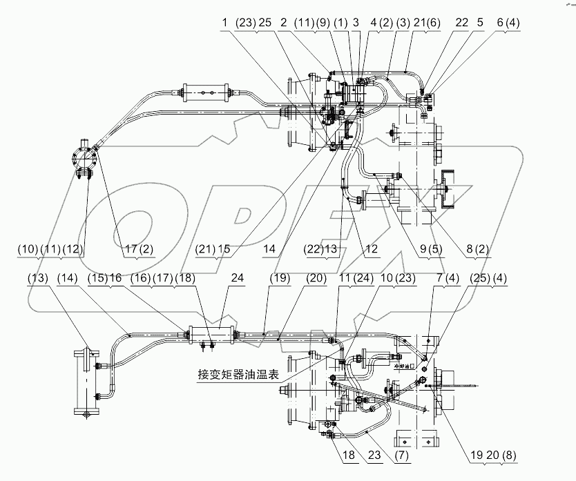 Transmission hydraulic system