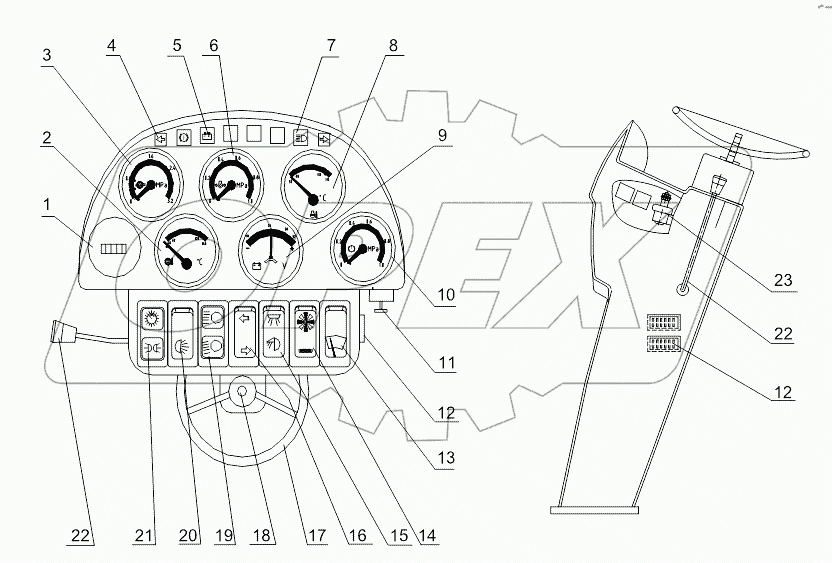 Instrument Desk (TX)