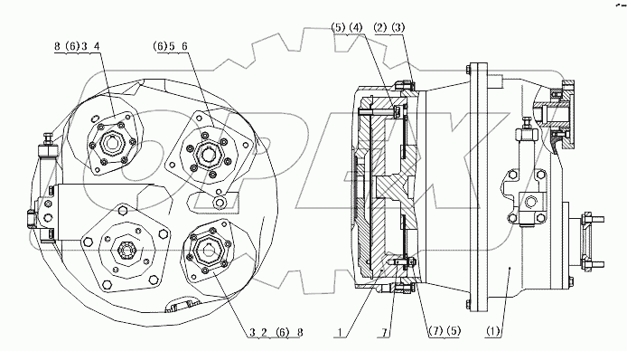 Torque corverter connect