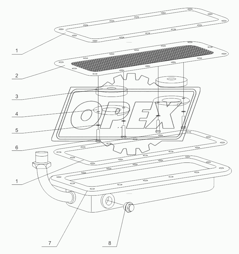 GEARBOX OIL SUMP TANK (HANGZHOU ADVANCE)