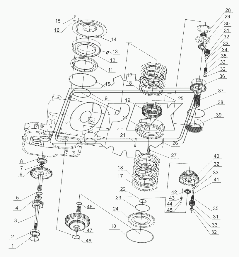 GEARBOX ASSEMBLY 2 (370801)
