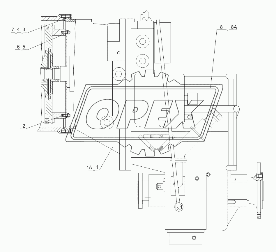 TORQUE CONVERTER CONNECTION