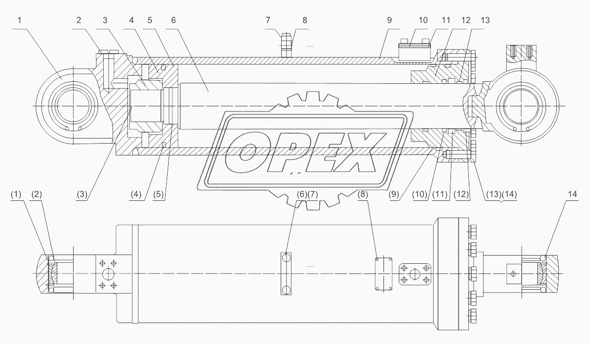 TIPPING CYLINDER (370901)