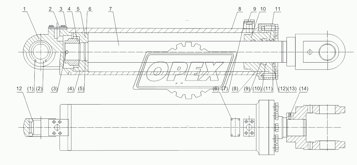 LIFTING CYLINDER (370901)