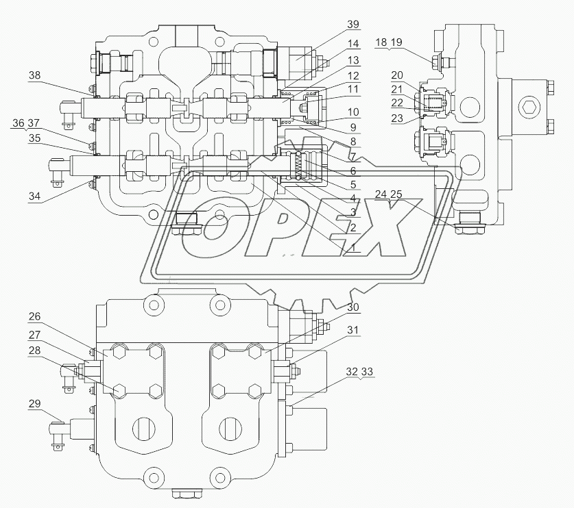 MULTIPLE UNIT VALVE KF32