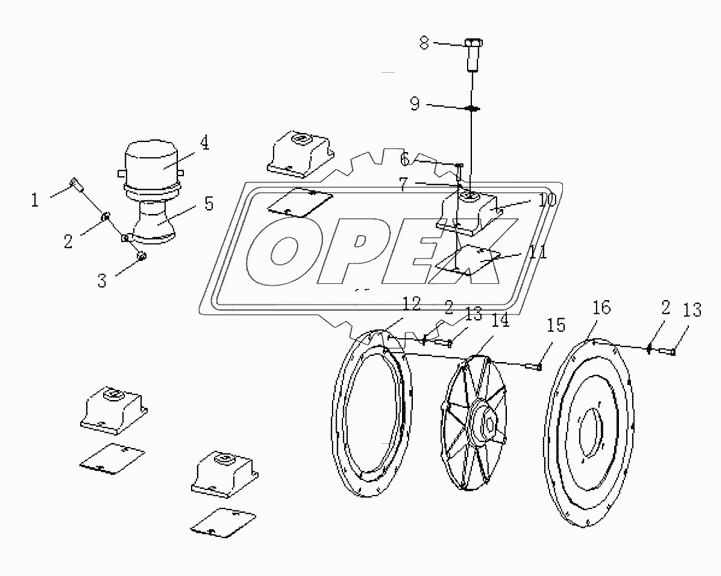 ENGINE MOUNTING AND ATTACHMENT