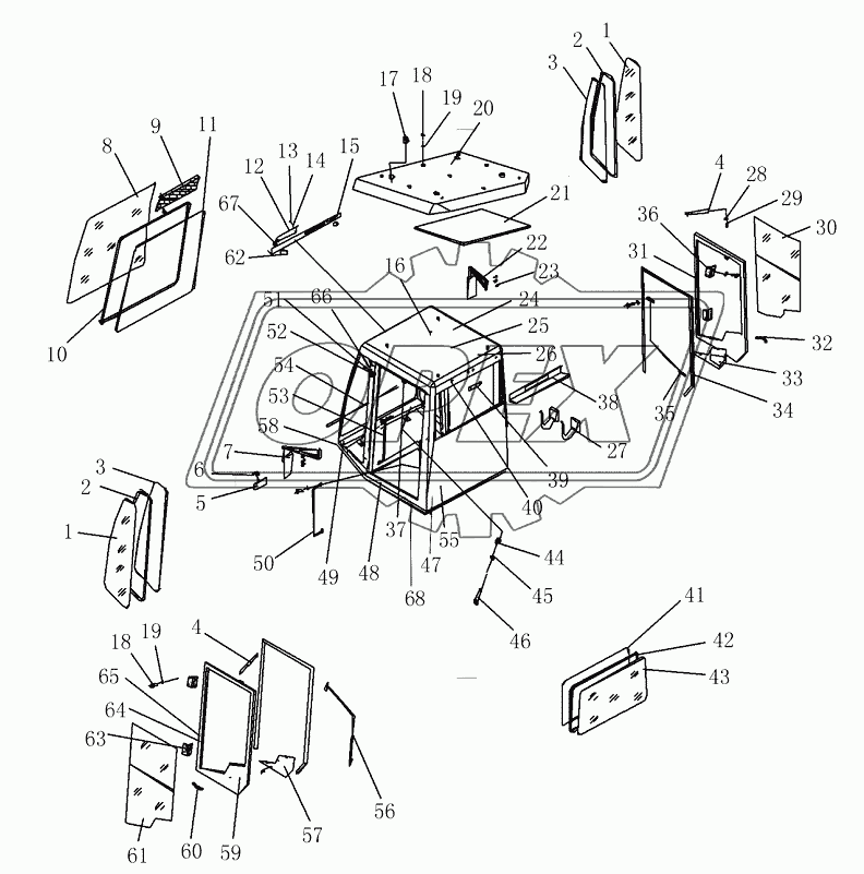 CAB ASSY