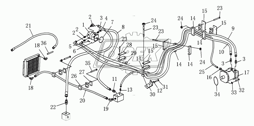 HYDRAUMATIC SYSTEM OF VIBRATION