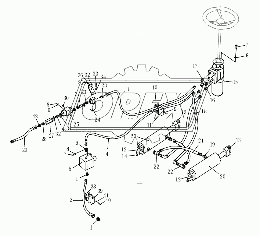 HYDRAUMATIC SYSTEM OF TURNING