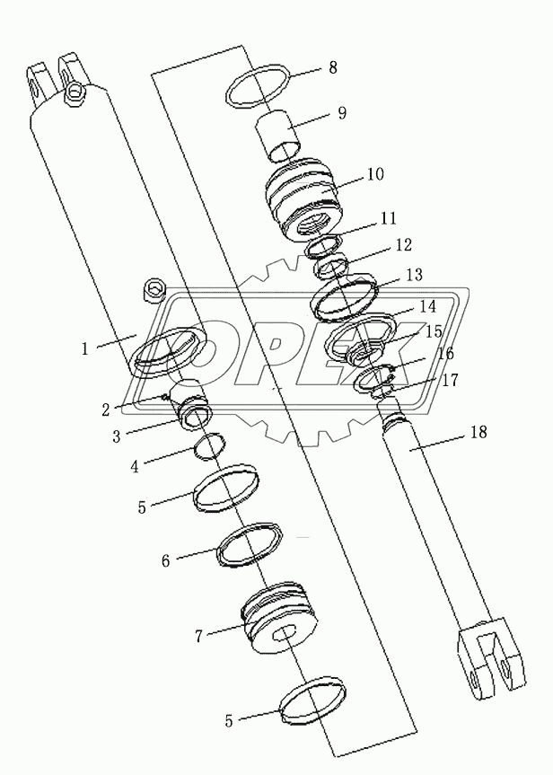 STEERING CYLINDER