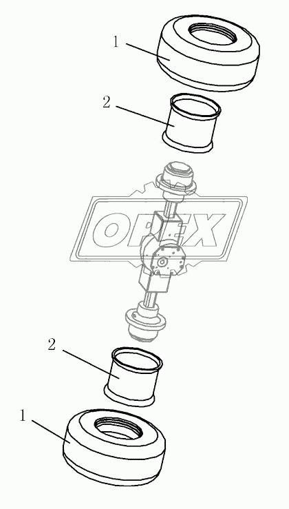 REAR WHEELS ASSEMBLY