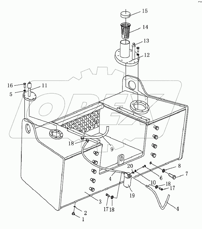 FUEL TANK AND PIPING