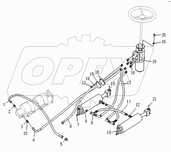HYDRAUMATIC SYSTEM OF TURNING