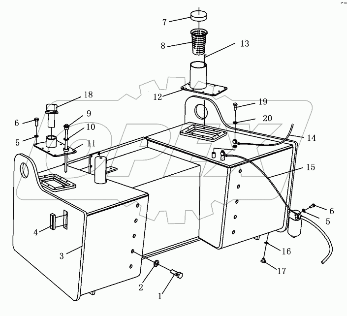FUEL TANK AND PIPING