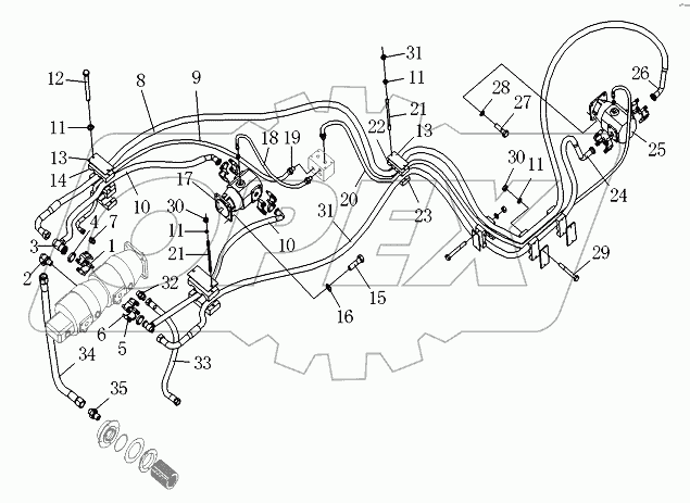 HYDRAUMATIC SYSTEM OF SHIFT GEARS