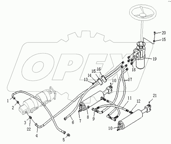 HYDRAUMATIC SYSTEM OF TURNING