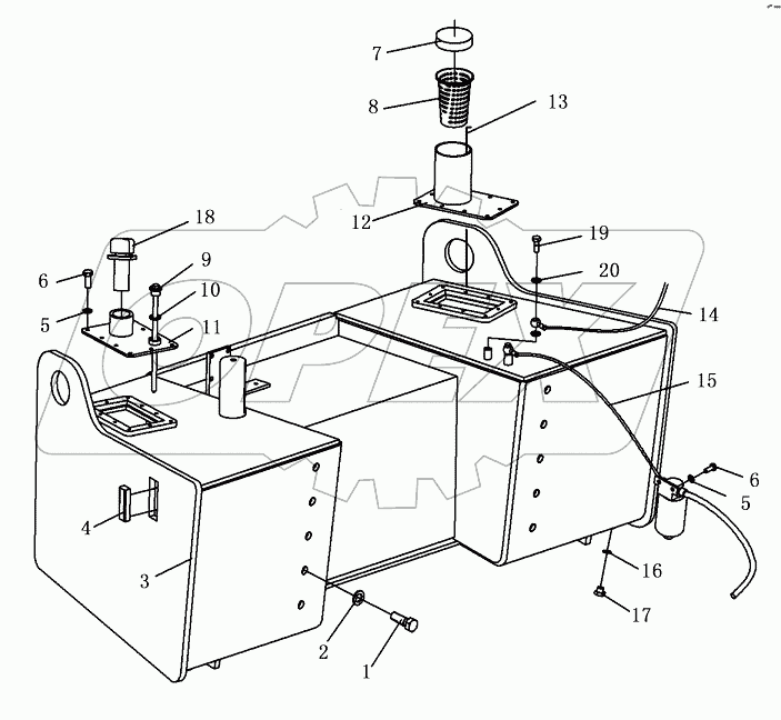 FUEL TANK AND PIPING