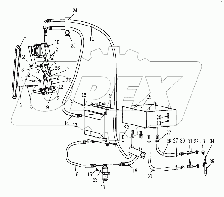 AIR CONDITIONER ASSY