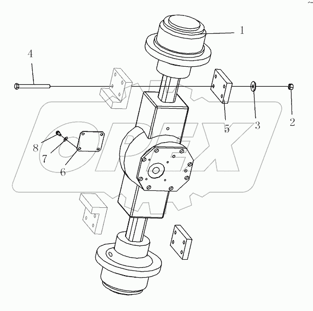DRIVING AXLE ASSY