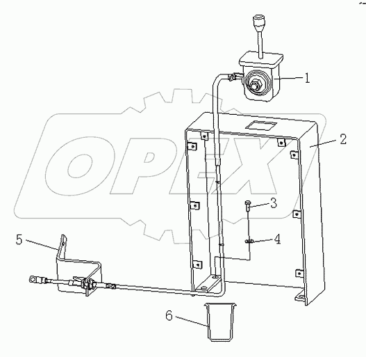 GEAR SHIFT CONTROL ASSY
