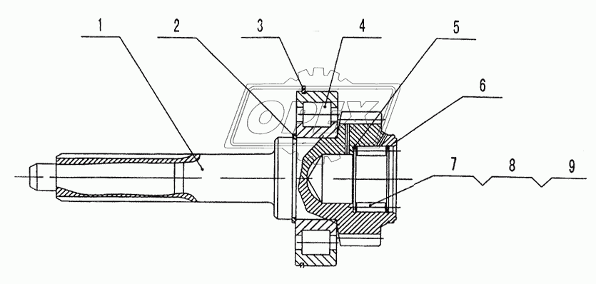 FIRST AXLE ASSEMBLY 1