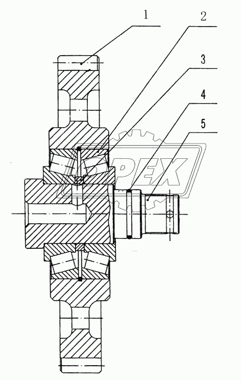 TRANSMISSION IDLER SHAFT