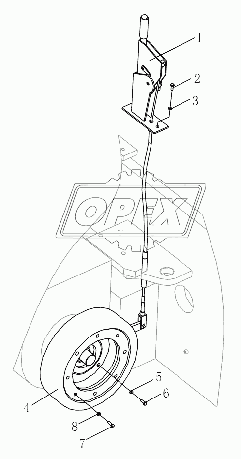 GRIP BRAKE ASSEMBLY